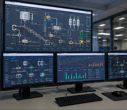 Industrial SCADA system upgrade